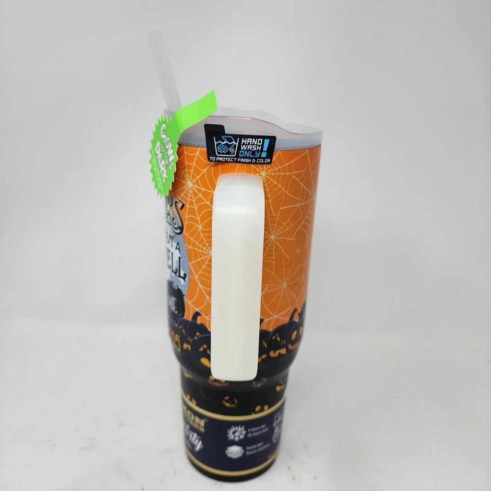 Buc-ees YOU PUT A SPELL ON ME 2025 Halloween GLOW IN DARK 40oz Yukon Tumbler NWT